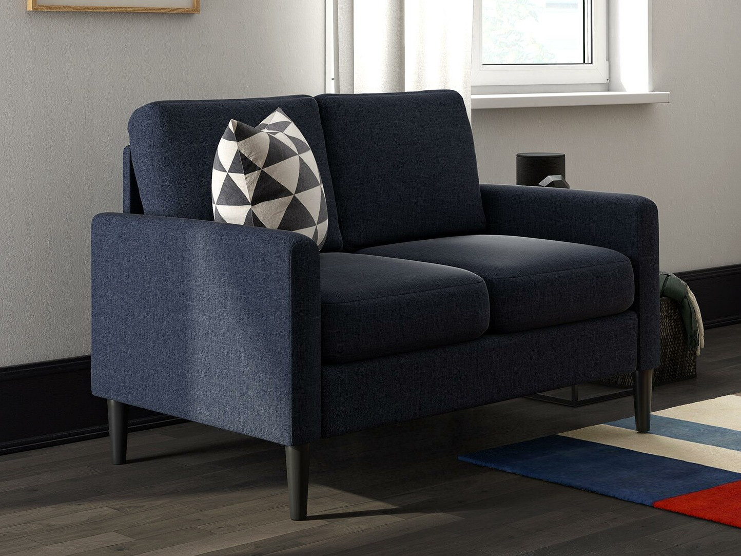 Dīvāns Tulsa 438 (Tumši zils)