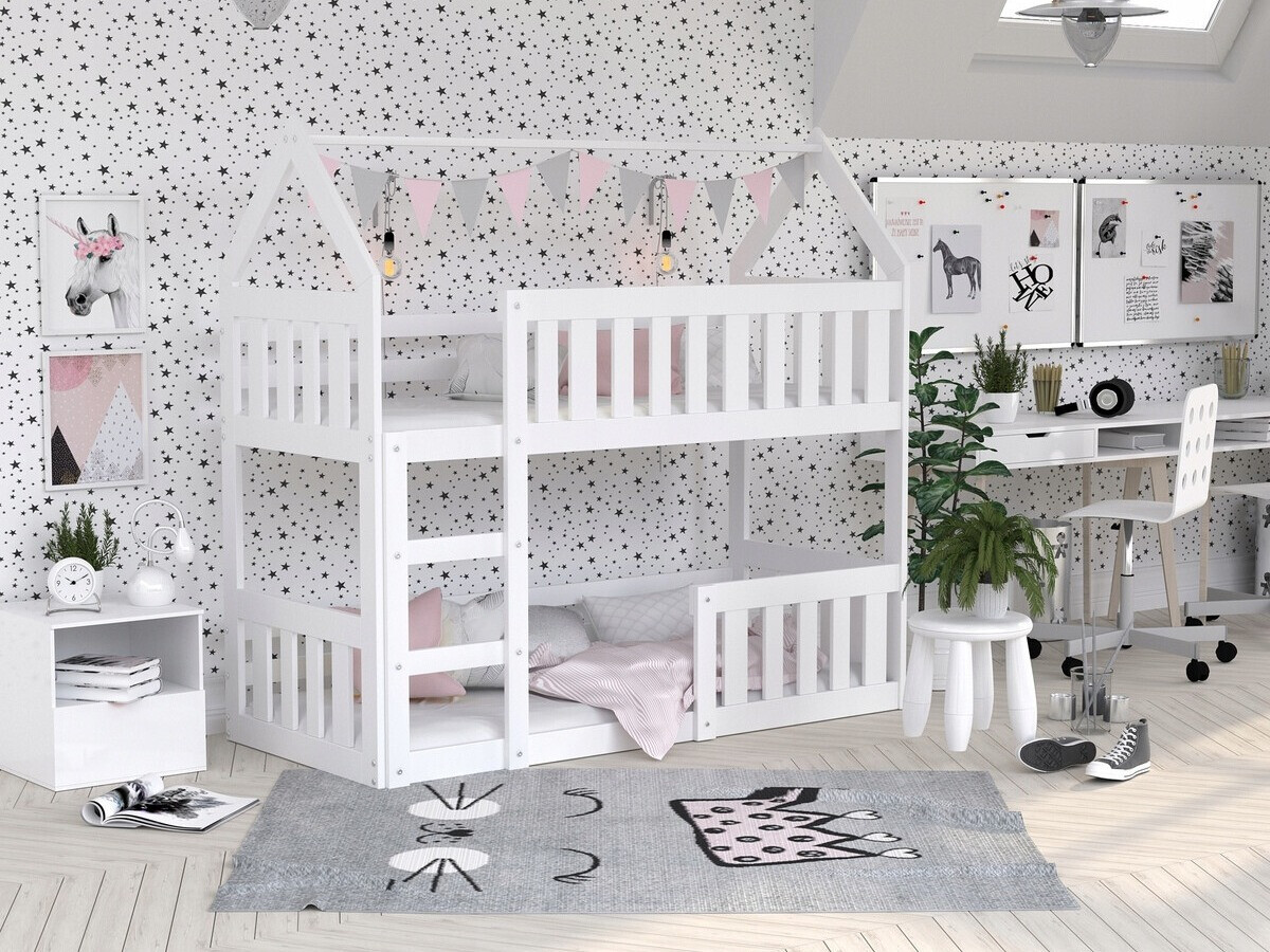 Divstāvu gulta Aurora 175 (Balts)