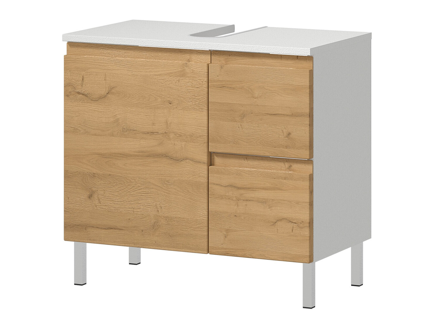 Stāvošs vannas istabas skapītis izlietnei Levtalo 100