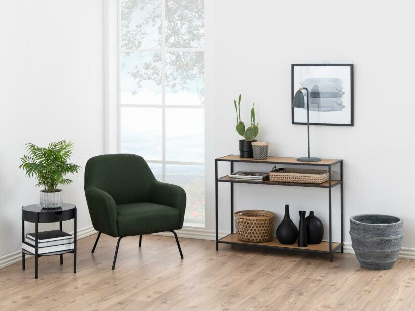 Консоль Norsica Sevferi 148 (Дикий дуб + Чёрный)