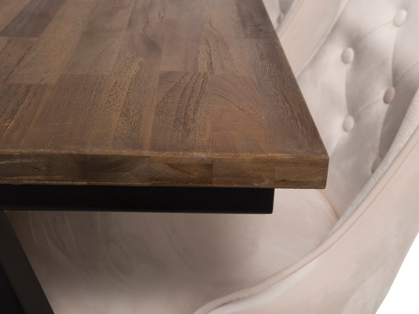 Обеденный гарнитур Dallas 1934 (Чёрный + Бежевый)