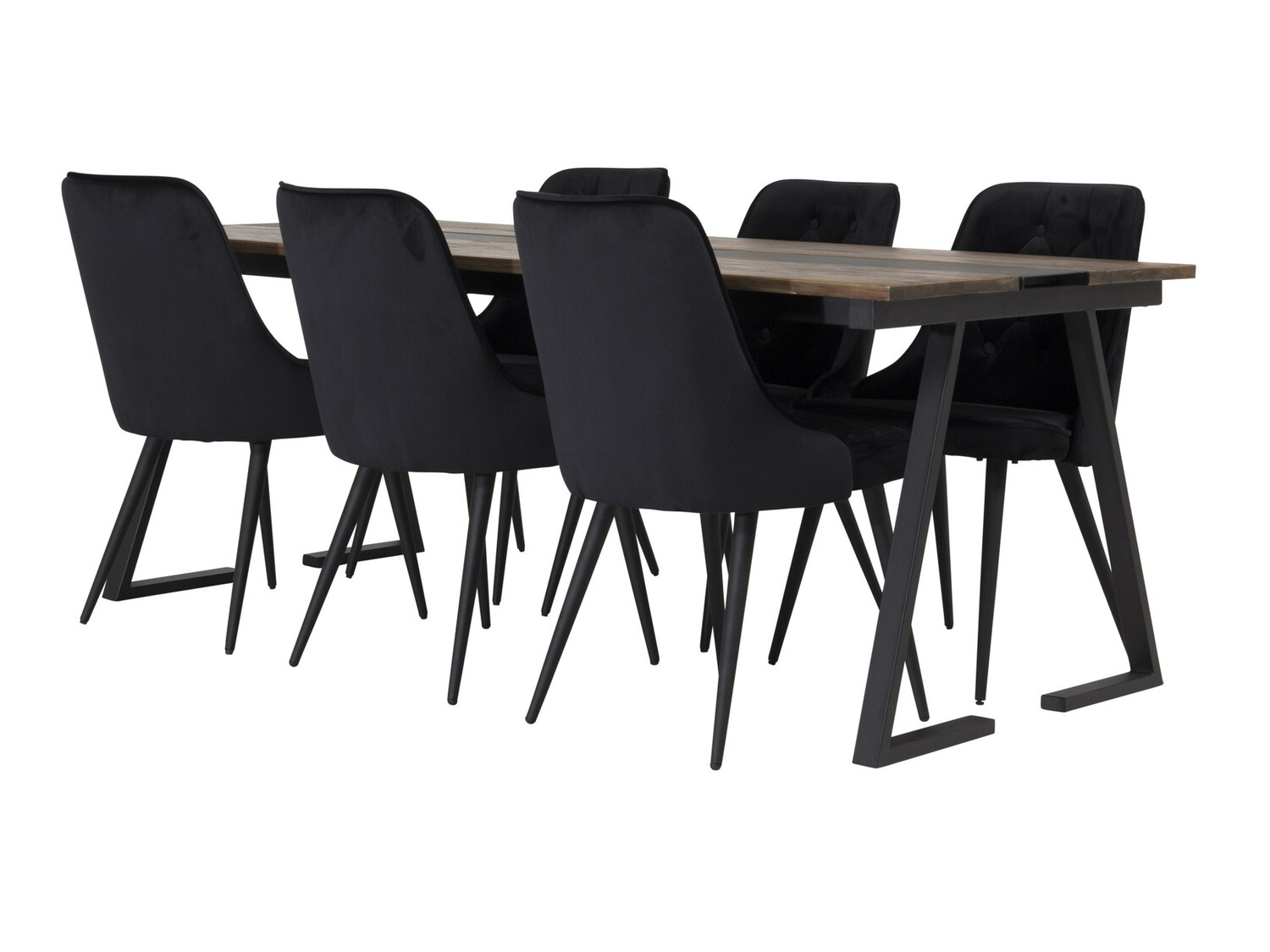 Обеденный гарнитур Dallas 1934 (Чёрный)