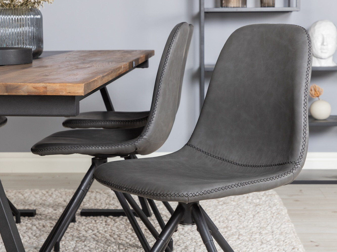 Обеденный гарнитур Dallas 1938 (Чёрный)