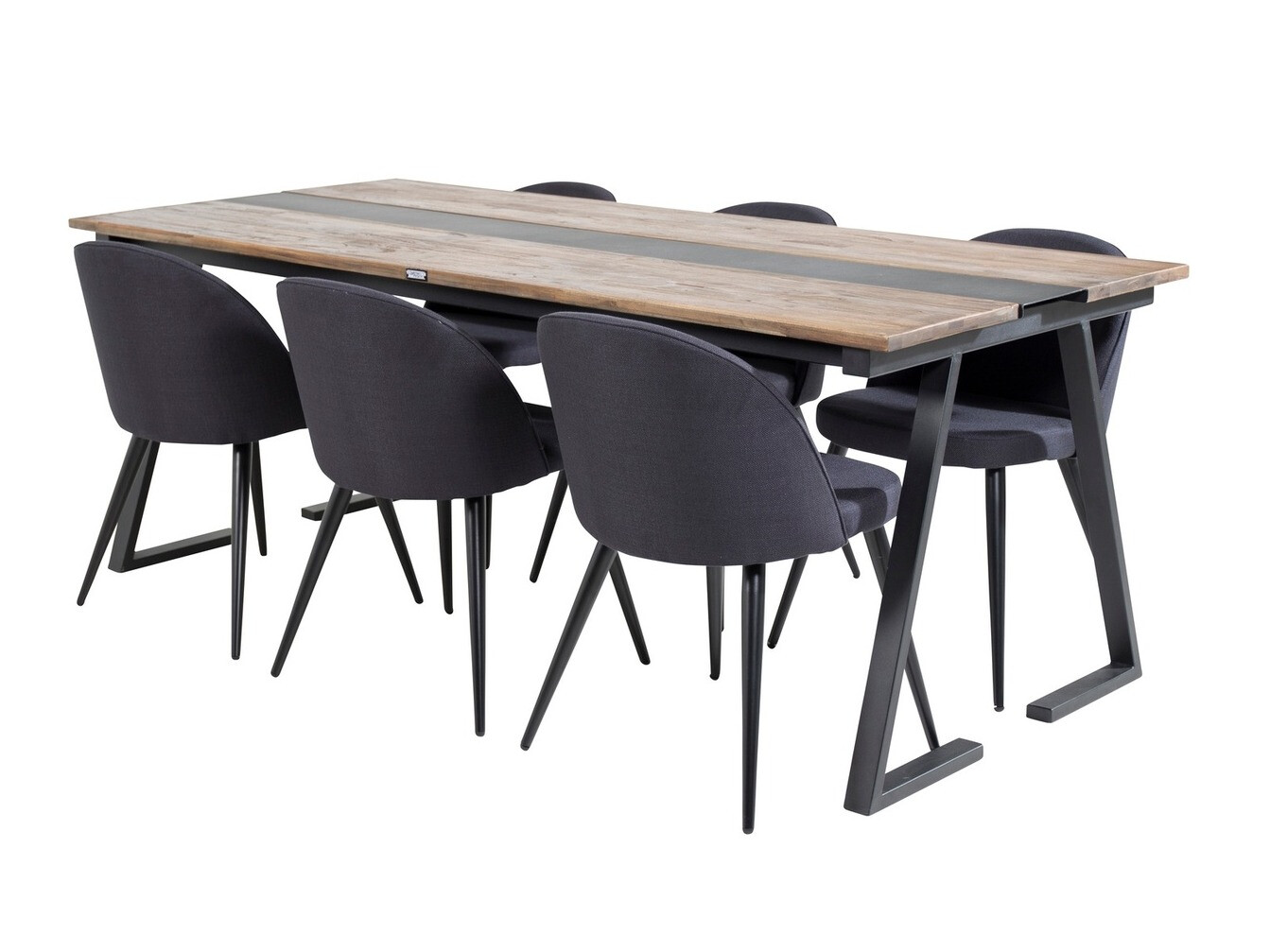 Обеденный гарнитур Dallas 1944 (Чёрный)