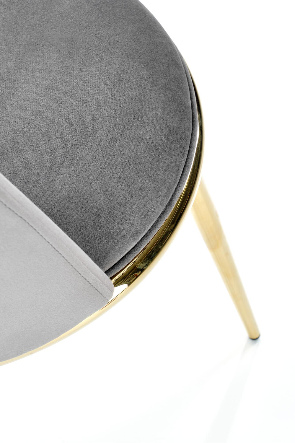 Стул Houston 1327 (Серый + Золотой)