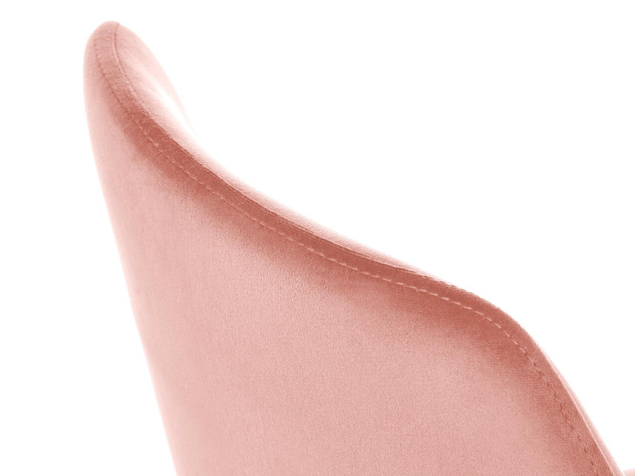 Стул Houston 1327 (Светло-розовый + Золотой)