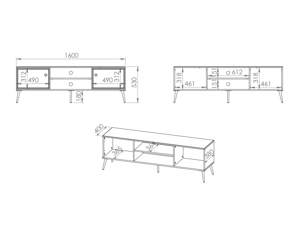 TV galds Elbrevi 105