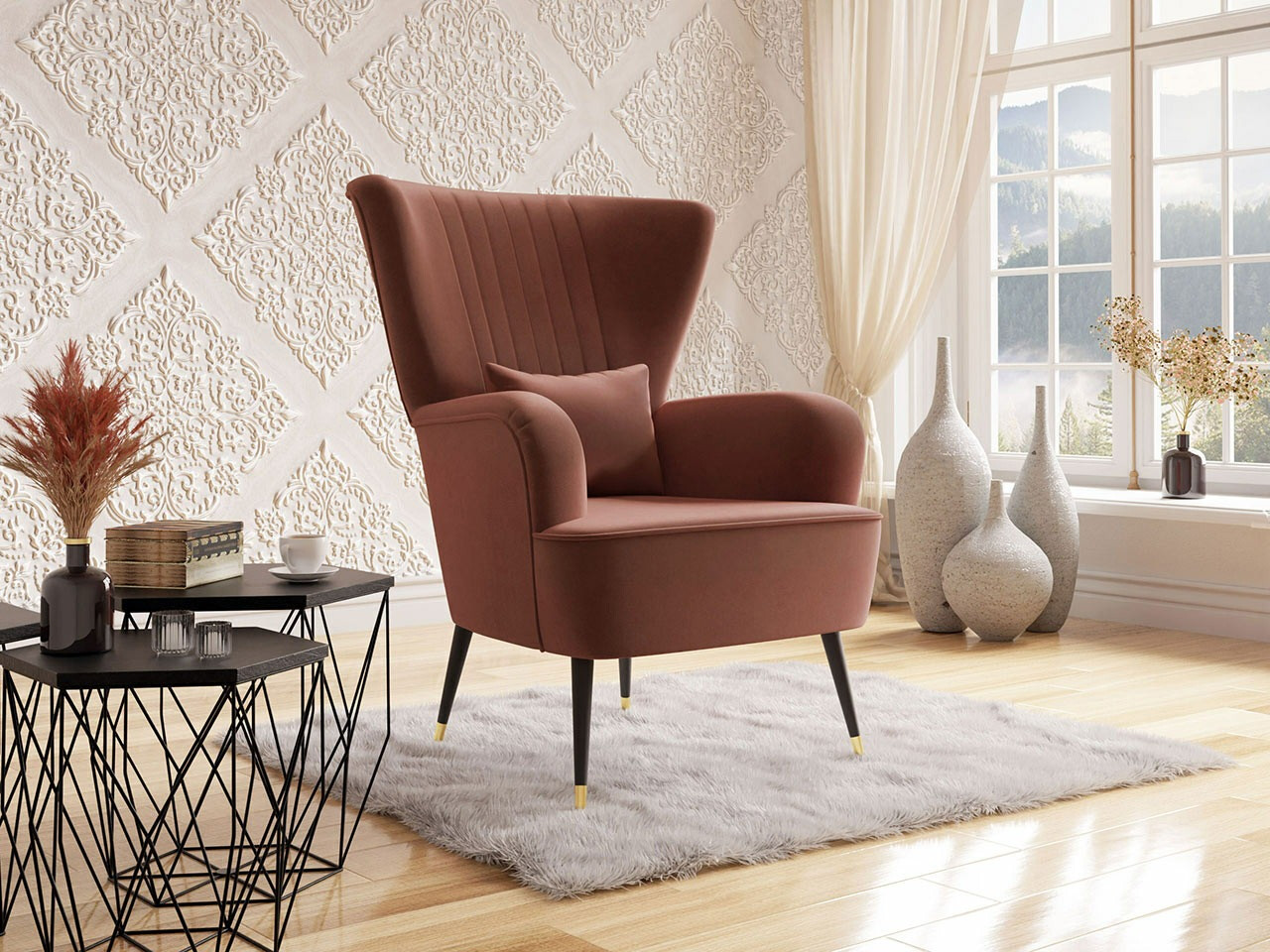 Atpūtas krēsls Orem 111 (Magic Velvet 2258)
