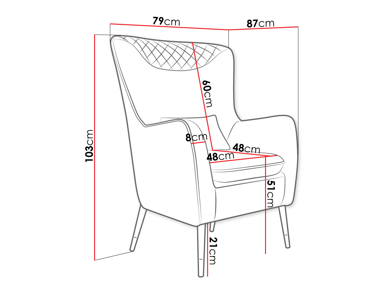 Krēsls Orem 114 (Magic Velvet 2234)
