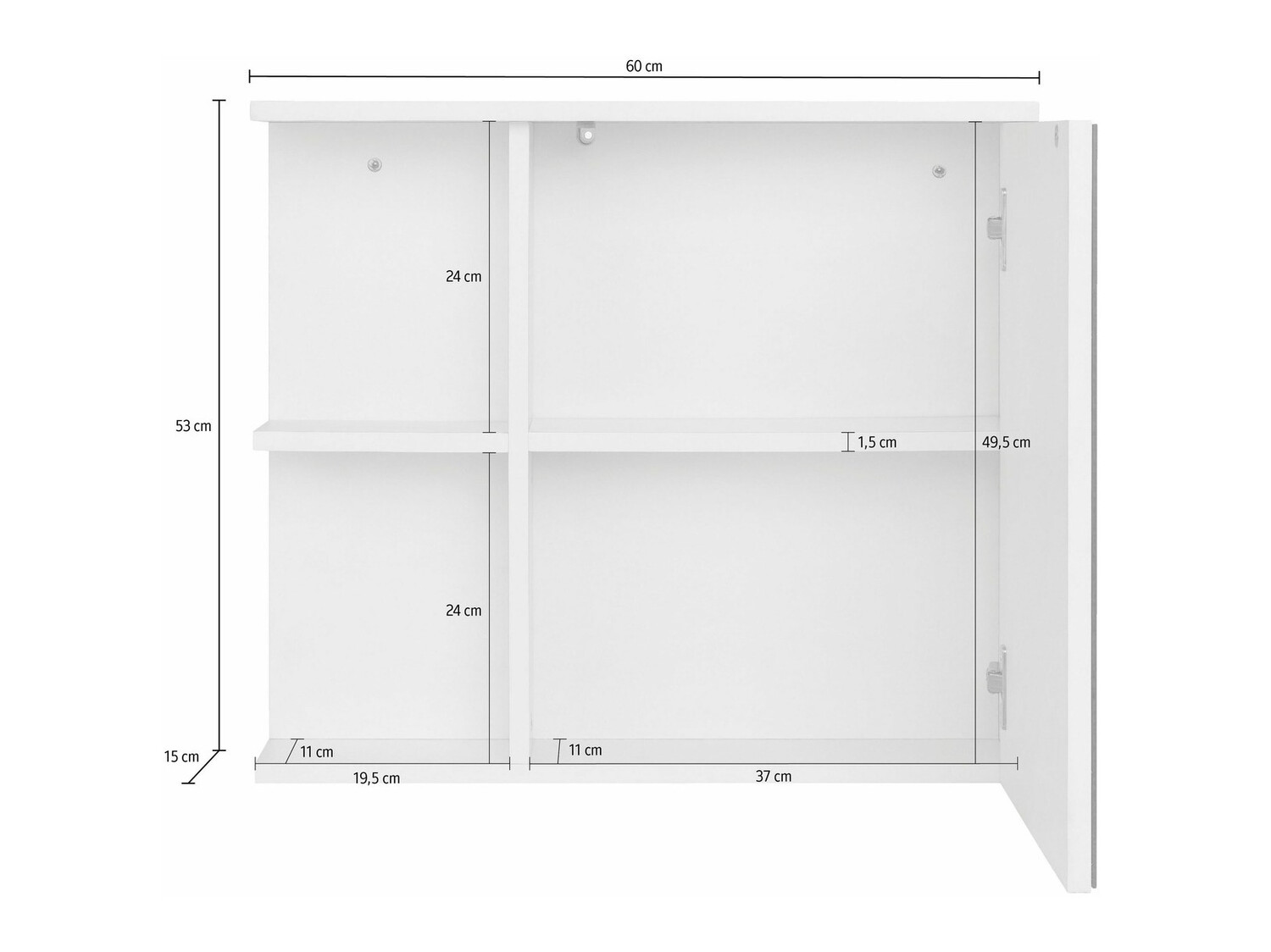 Vannas istabas skapis ar spoguli Tolcami 102