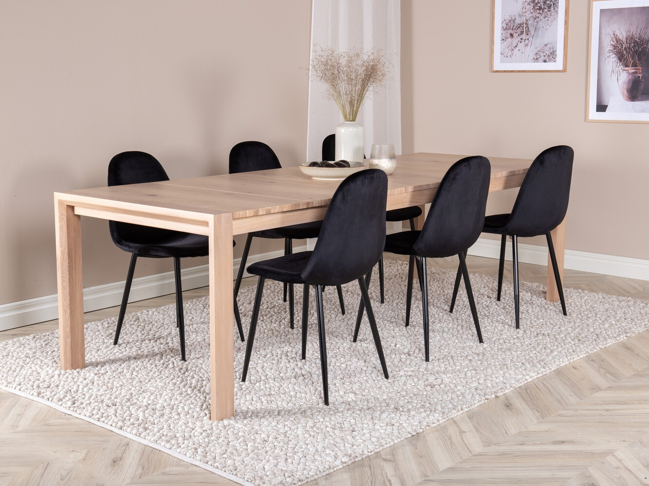 Ēdamistabas komplekts Dallas 2027 (Gaišs koks)