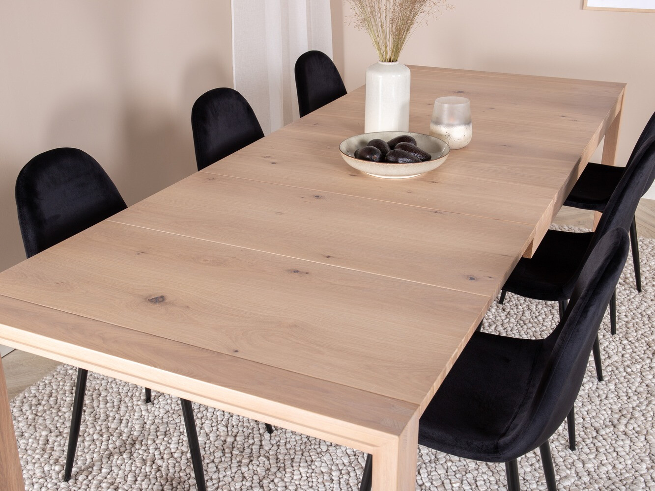 Ēdamistabas komplekts Dallas 2027 (Gaišs koks)