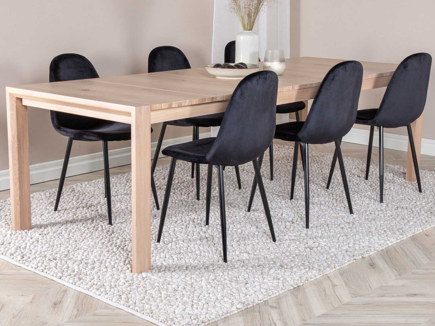 Ēdamistabas komplekts Dallas 2027 (Gaišs koks)