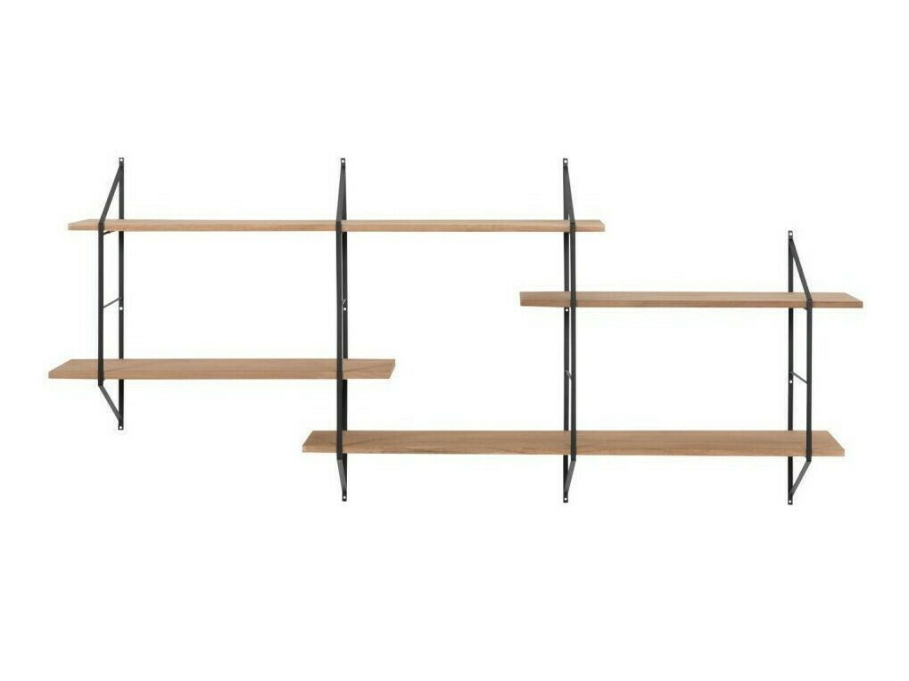 Piekarams plaukts Norsica 447 (Gaiši brūns + Melns)