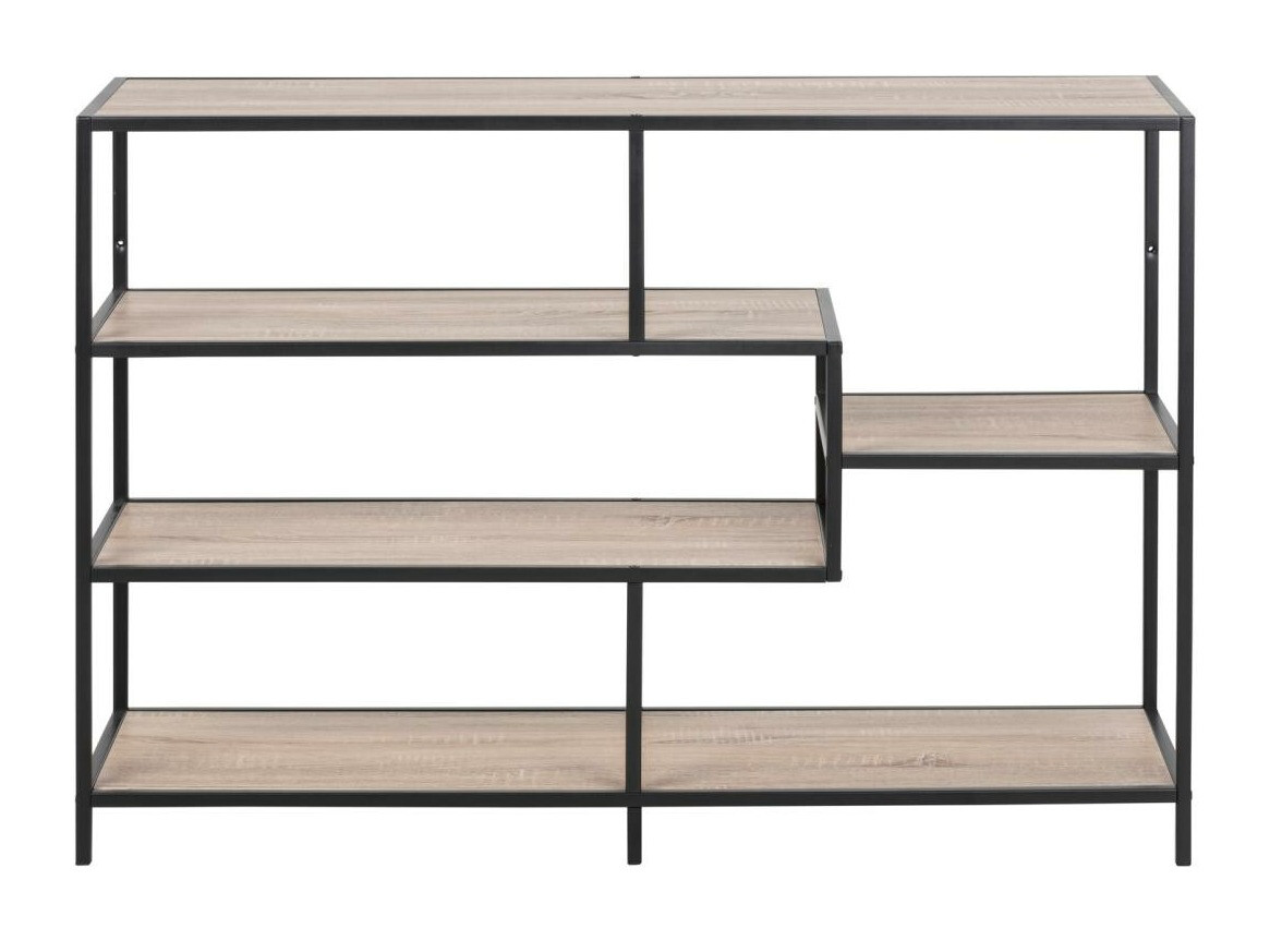 Plaukts Norsica Sevferi 102 (Sonomas ozols + Melns)