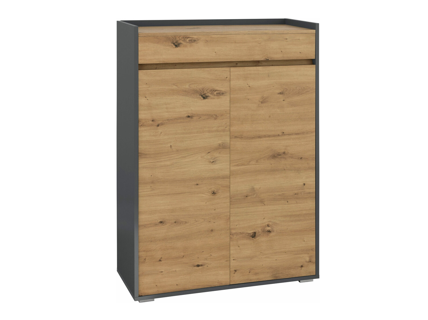 Apavu plaukts Ruvciri 101 (Ozols + Antracīts)