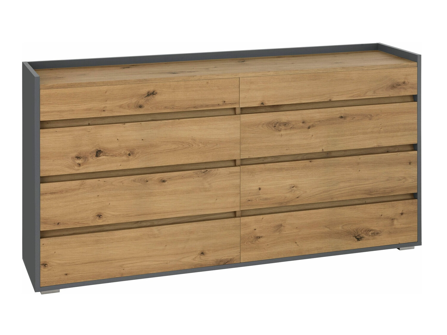 Kомод Ruvciri 100 (Дуб + Антрацит)