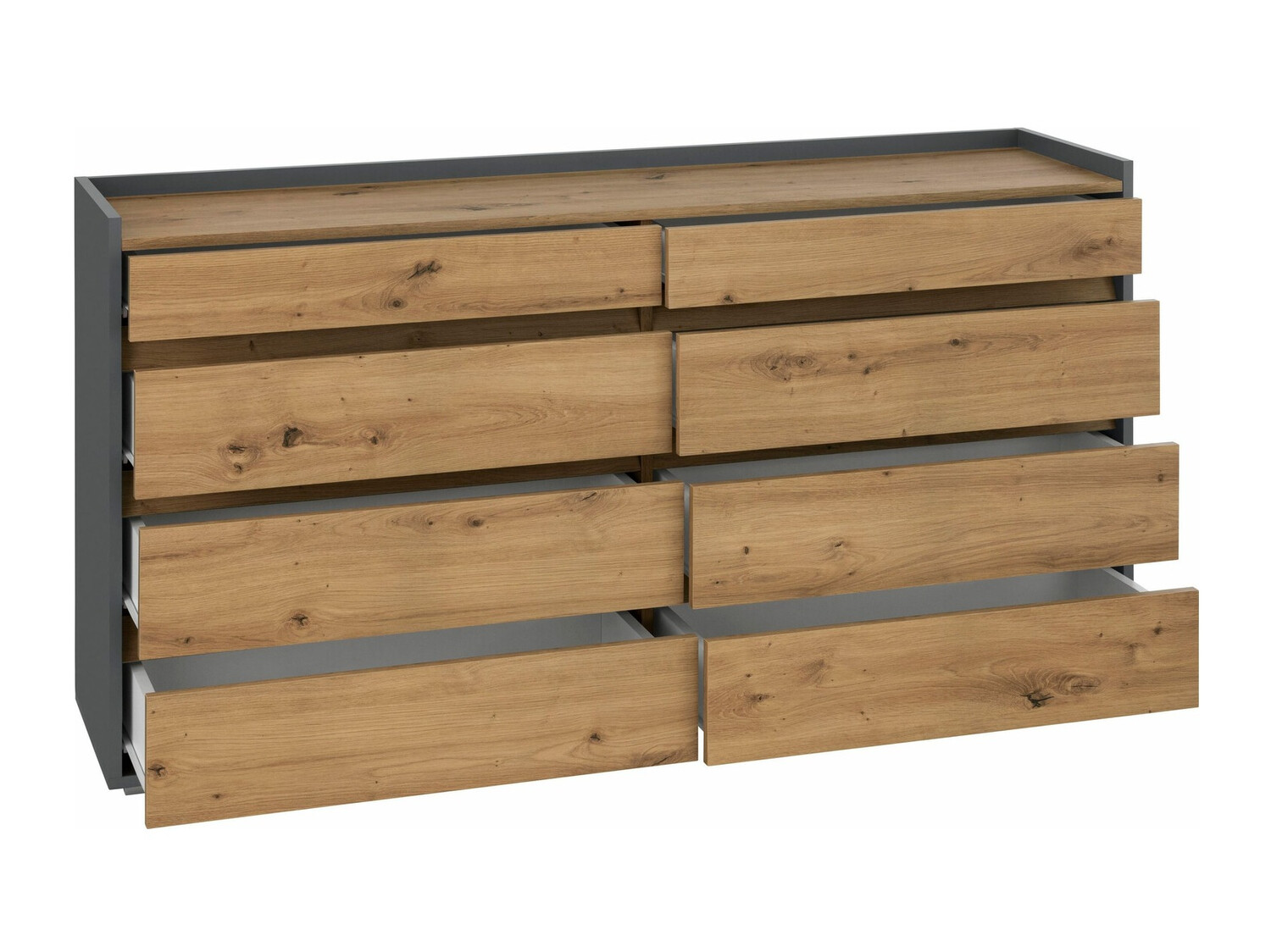 Kомод Ruvciri 100 (Дуб + Антрацит)