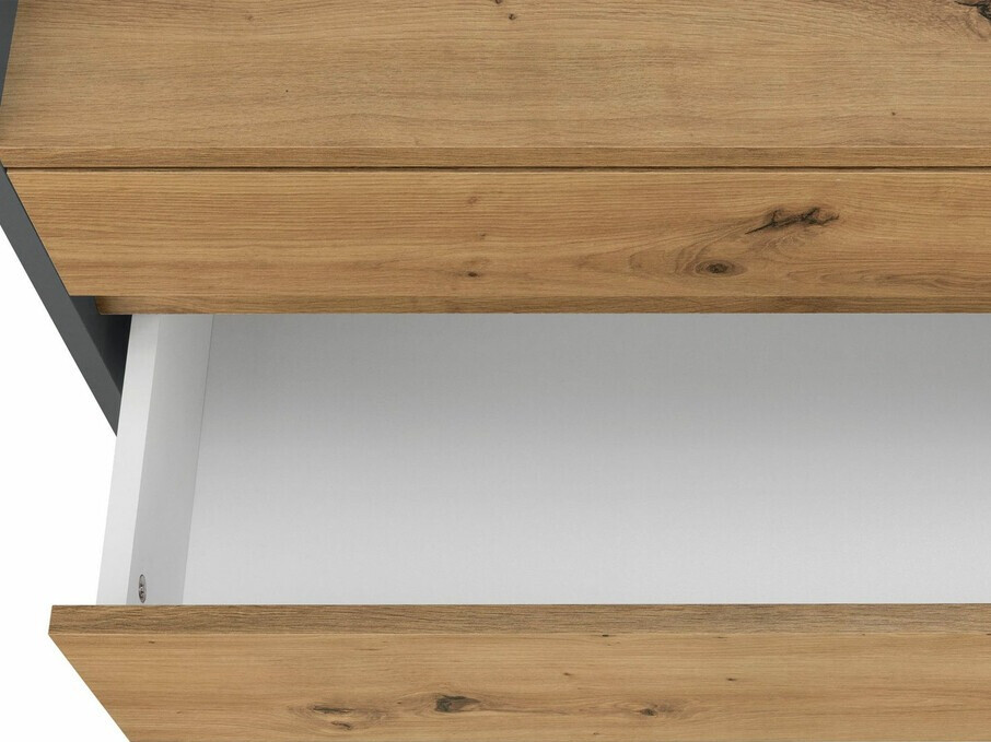 Kомод Ruvciri 100 (Дуб + Антрацит)