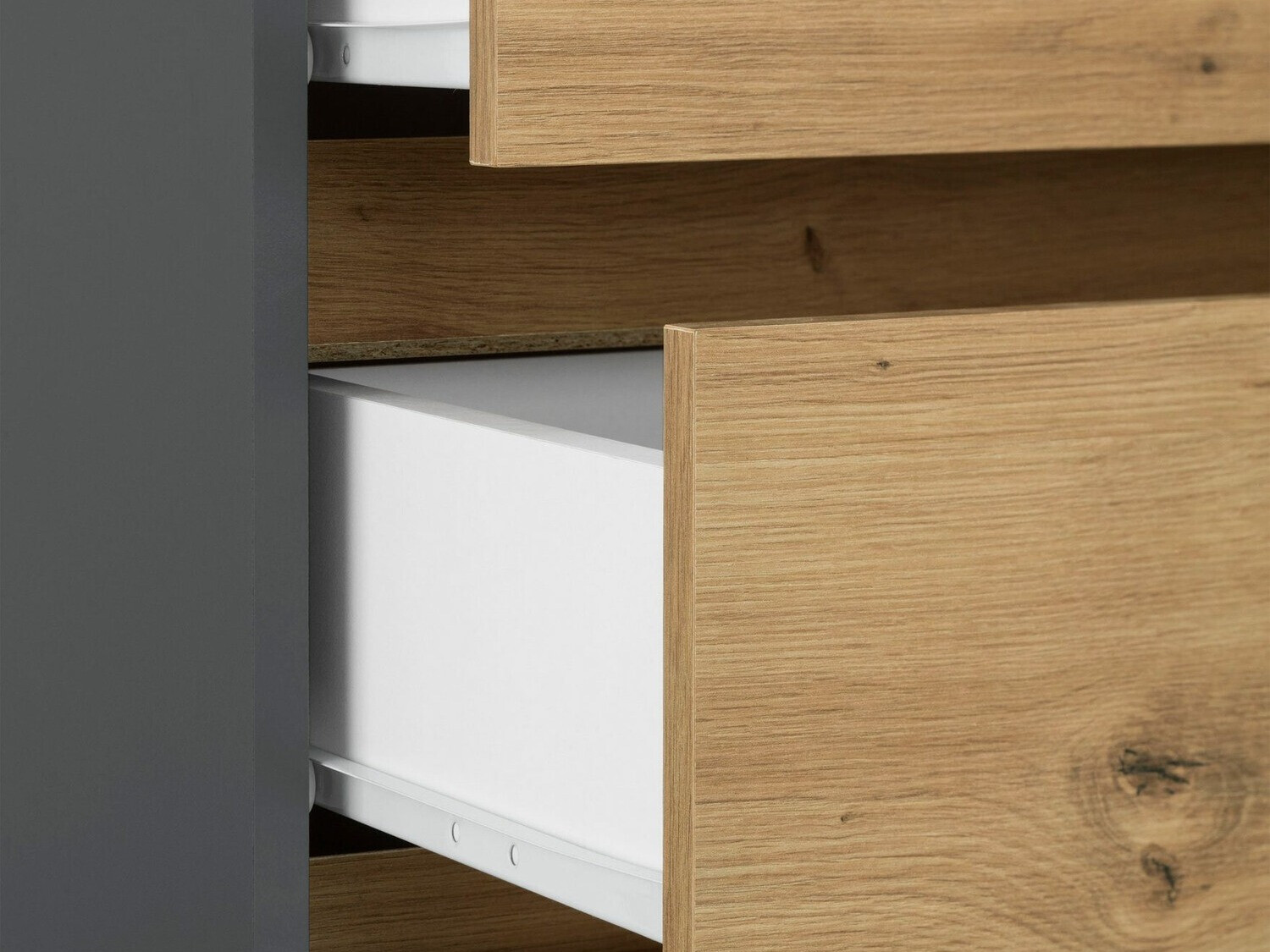 Kомод Ruvciri 100 (Дуб + Антрацит)