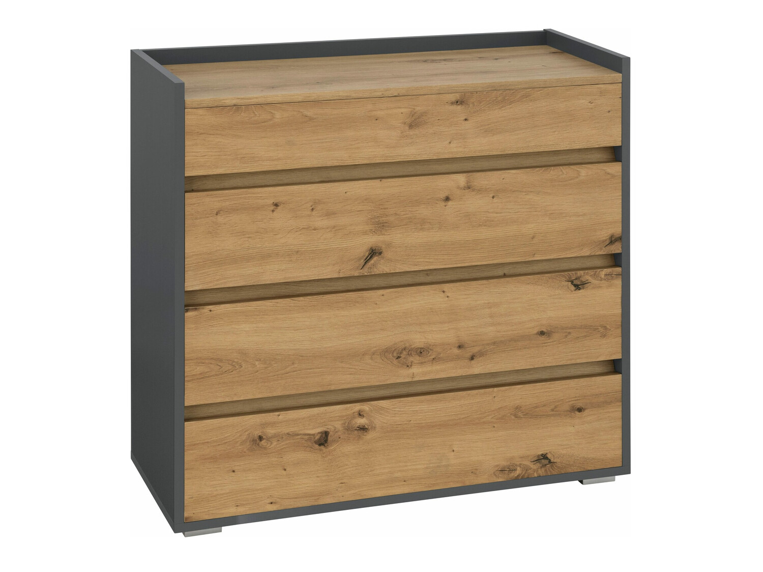 Kumode Ruvciri 105 (Antracīts + Ozols)