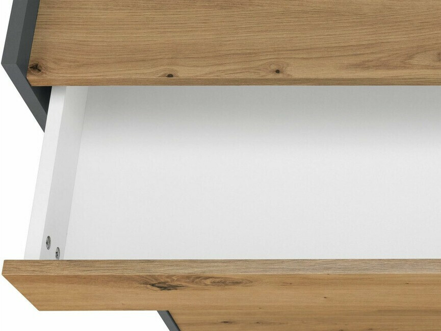 Kumode Ruvciri 105 (Antracīts + Ozols)