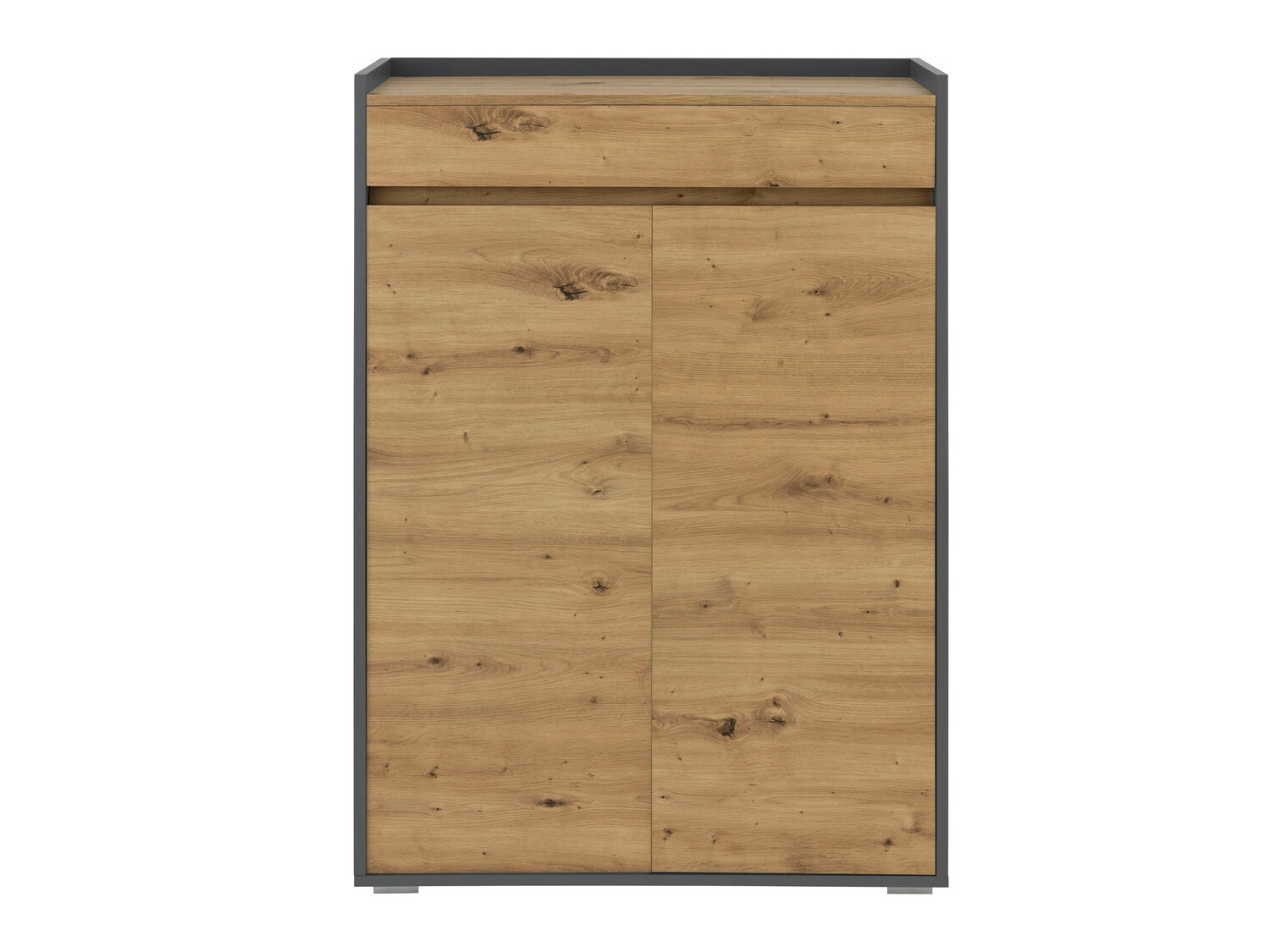 Полка для обуви Ruvciri 101 (Дуб + Антрацит)