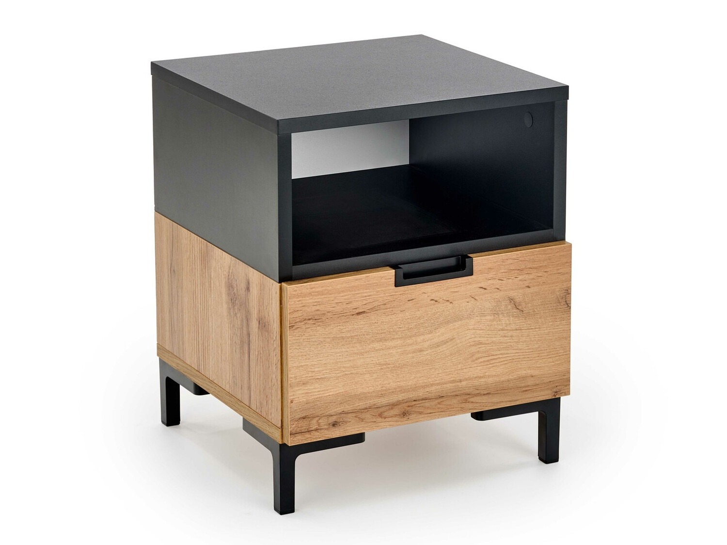 Naktsgaldiņš Houston 1225 (Melns + Votan ozols)