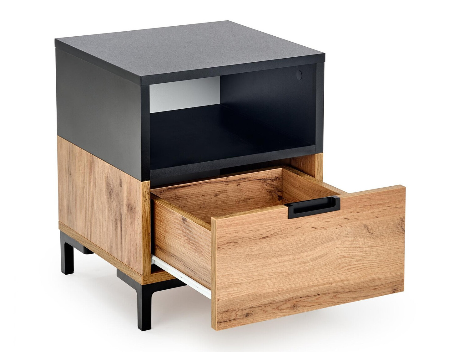 Naktsgaldiņš Houston 1225 (Melns + Votan ozols)