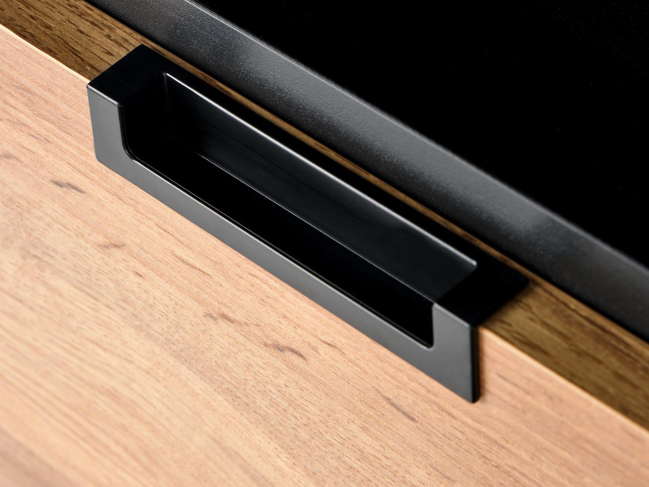 Naktsgaldiņš Houston 1225 (Melns + Votan ozols)