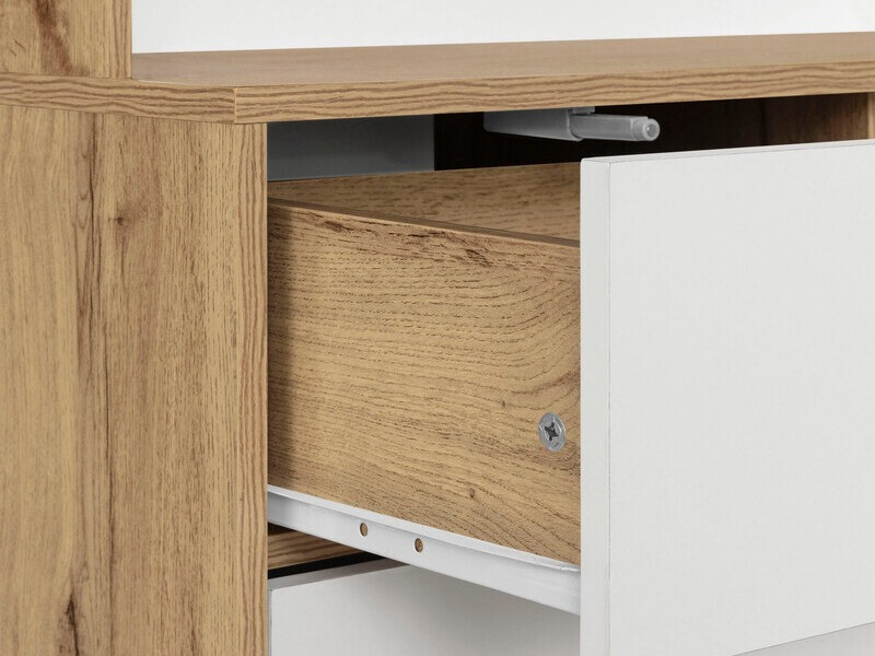 Plaukts Denton 890 (Balts + Ozols)