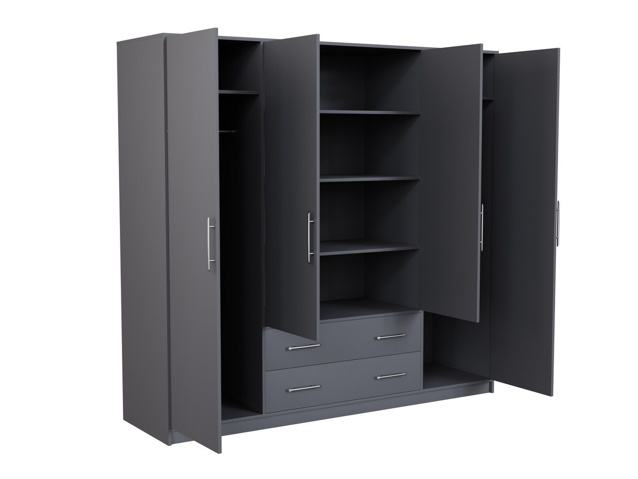 Skapis Cavmero 100 (Antracīts)