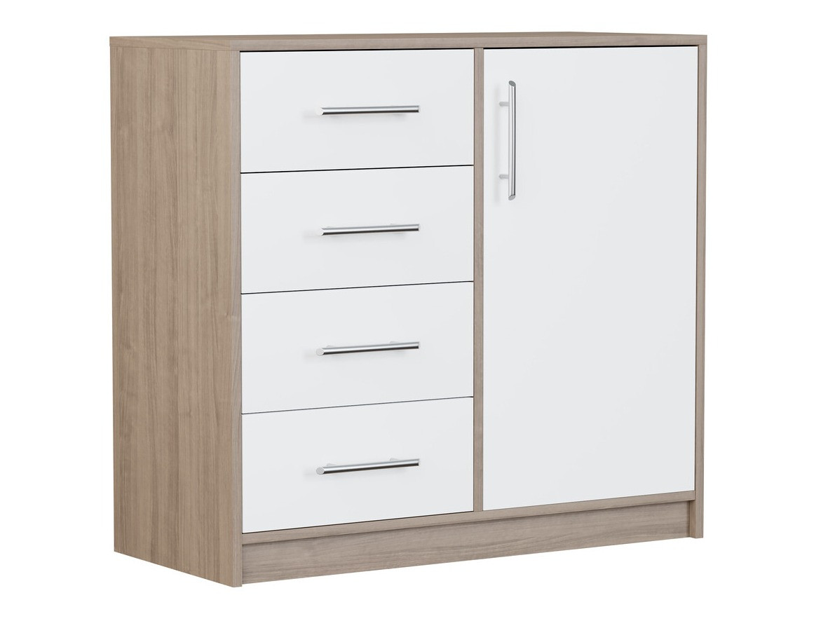 Kumode Cavmero 108 (Sonomas ozols + Balts)