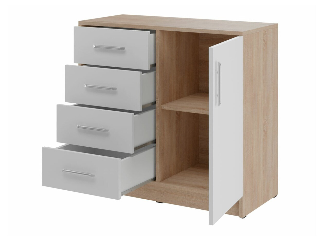 Kumode Cavmero 108 (Sonomas ozols + Balts)