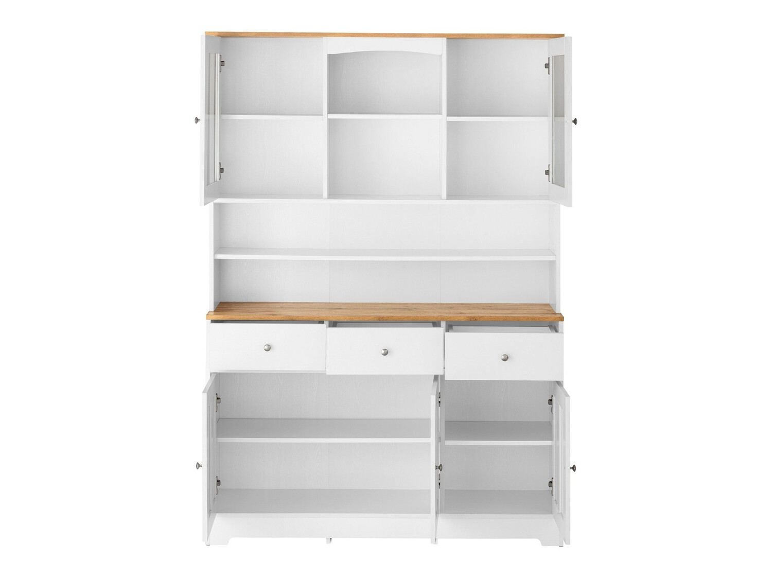 Plaukts Denton 893 (Balts + Ozols)