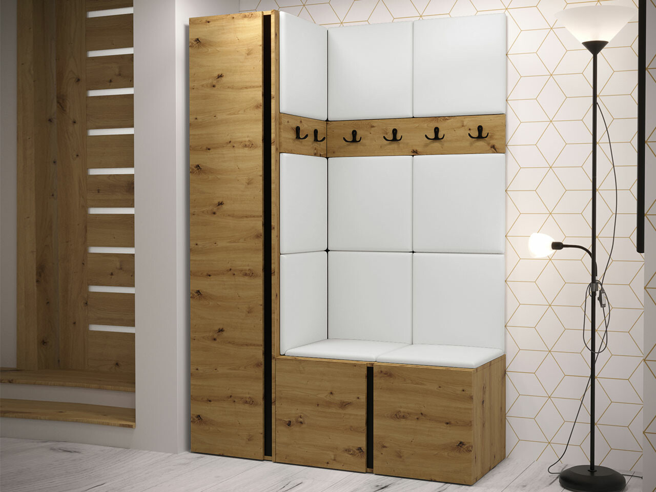 Priekšnama komplekts Hartford 471 (Artisan ozols)