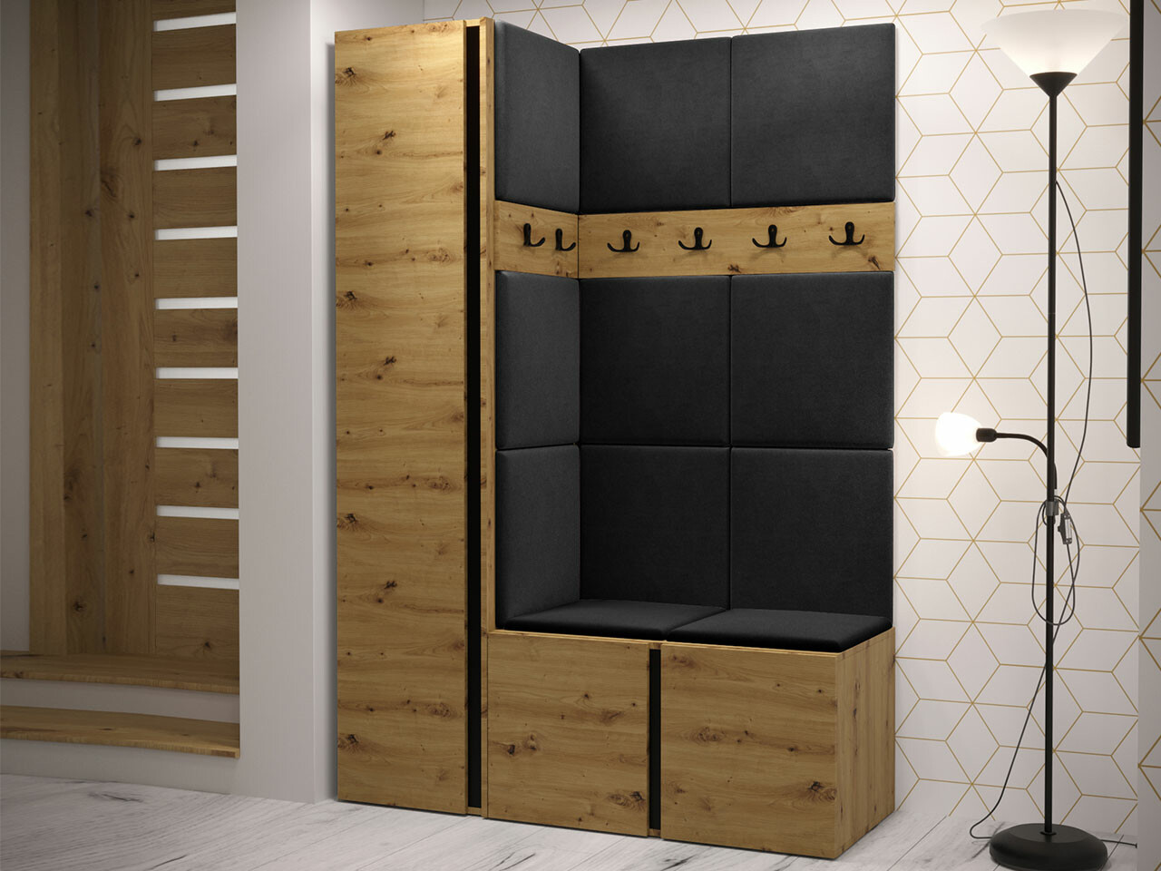 Priekšnama komplekts Hartford 471 (Artisan ozols)