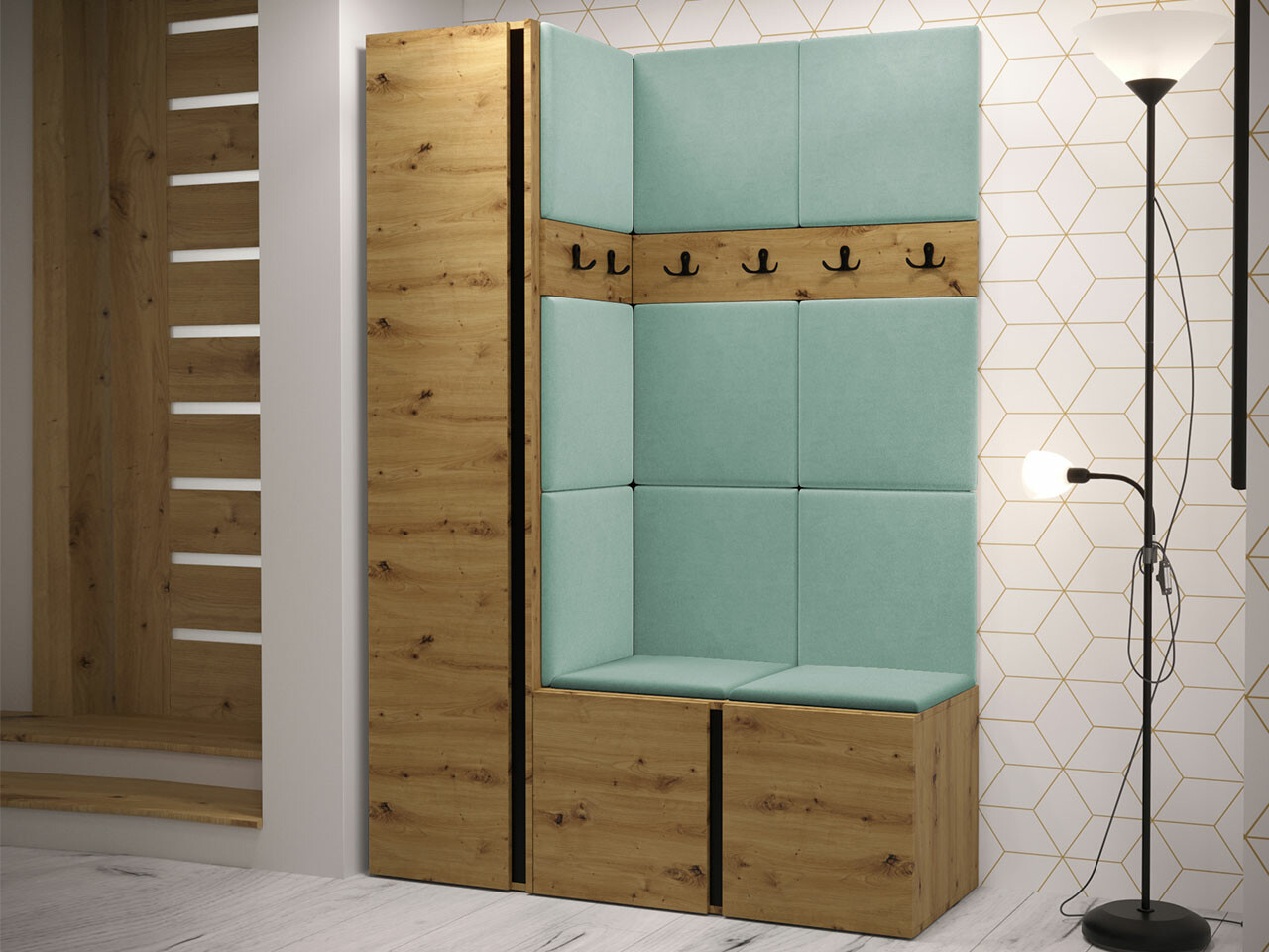 Priekšnama komplekts Hartford 471 (Artisan ozols)