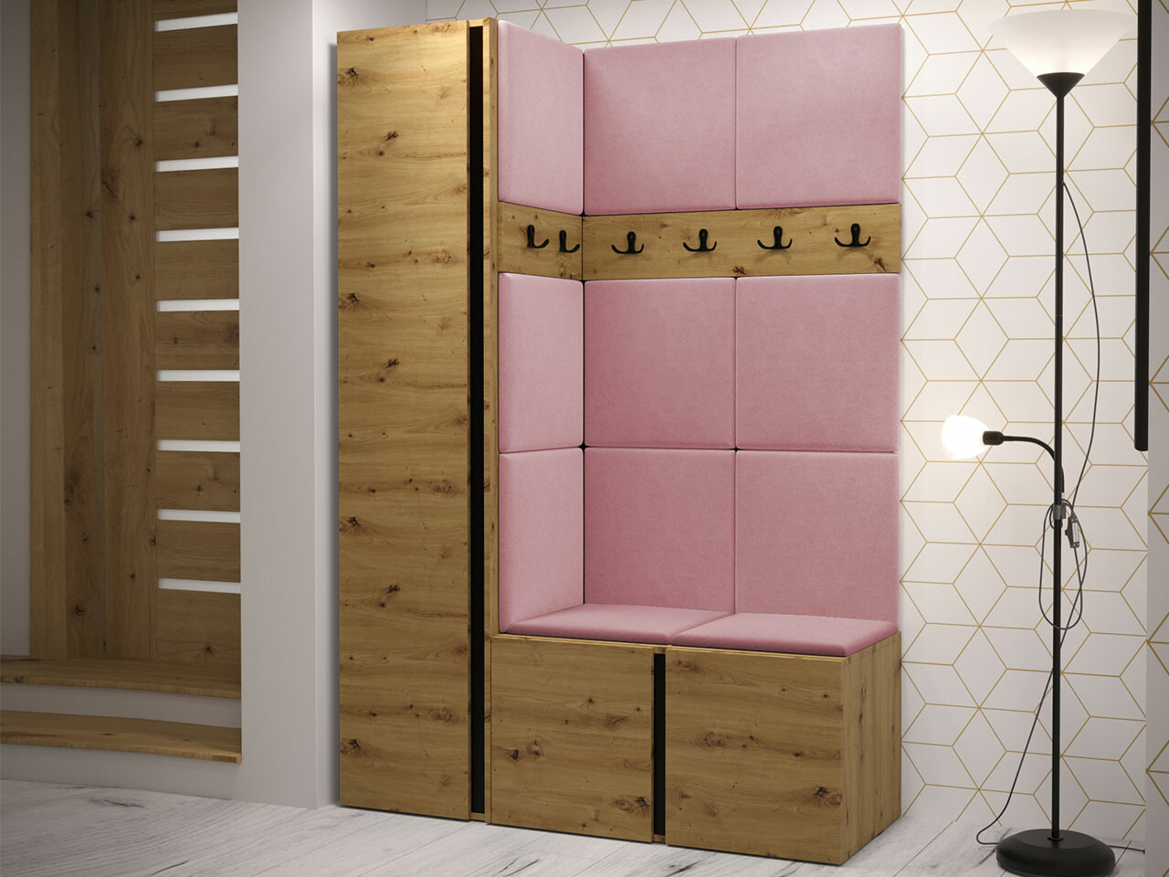 Priekšnama komplekts Hartford 471 (Artisan ozols)