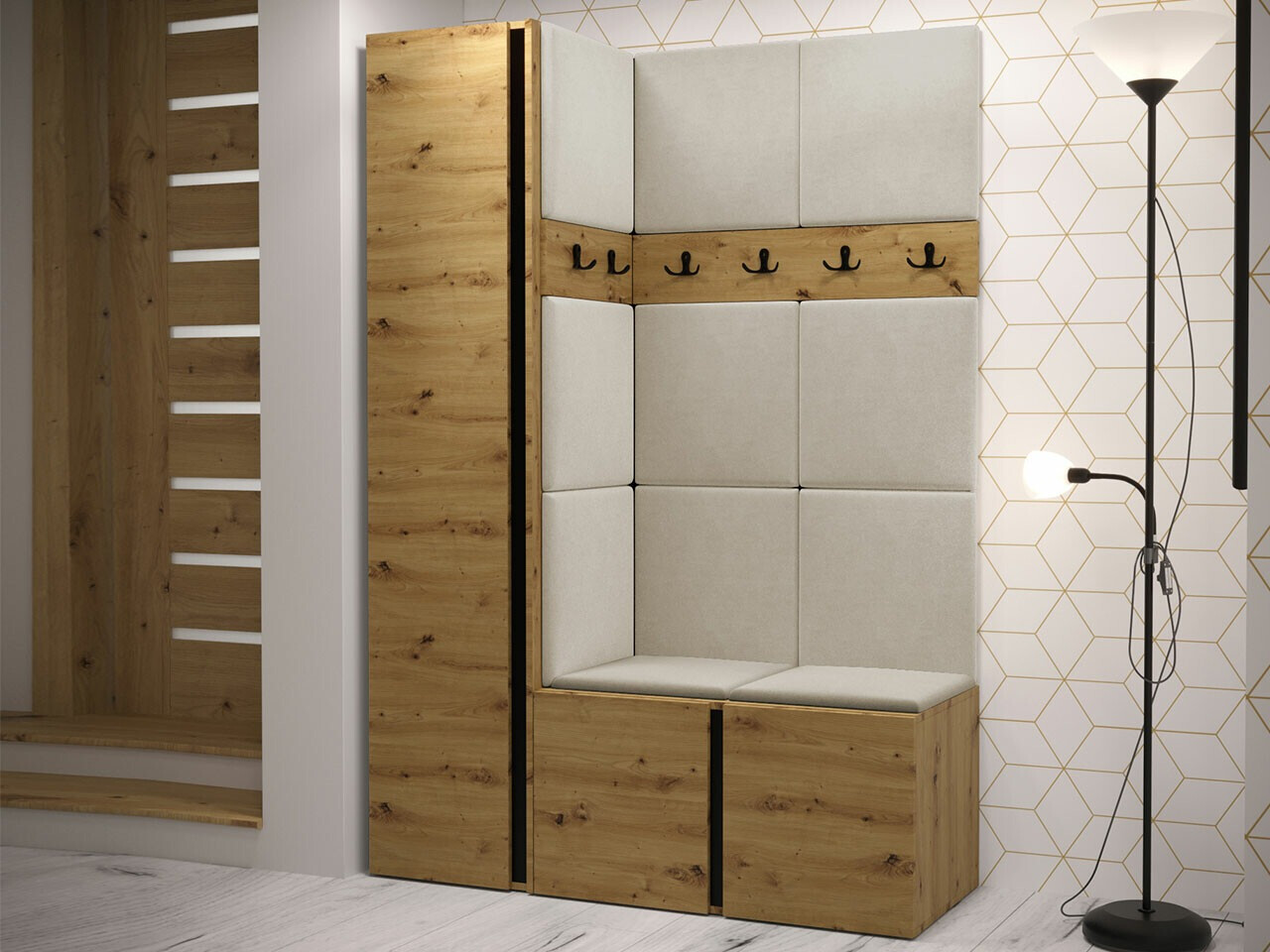 Priekšnama komplekts Hartford 471 (Artisan ozols)