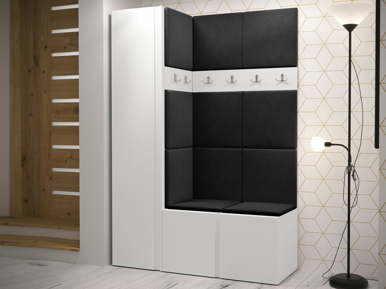 Priekšnama komplekts Hartford 471 (Balts)