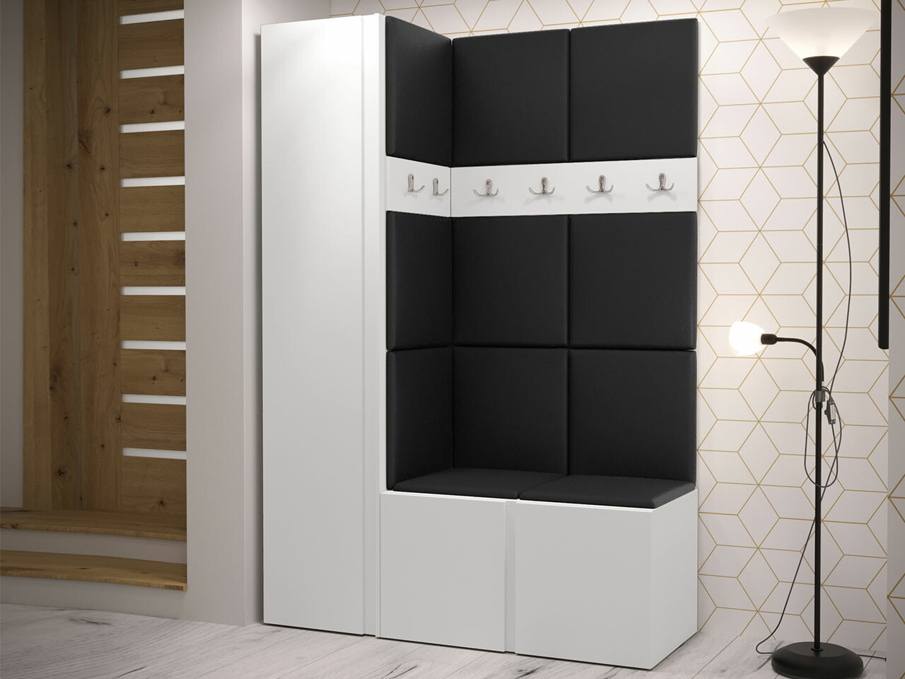 Priekšnama komplekts Hartford 471 (Balts)