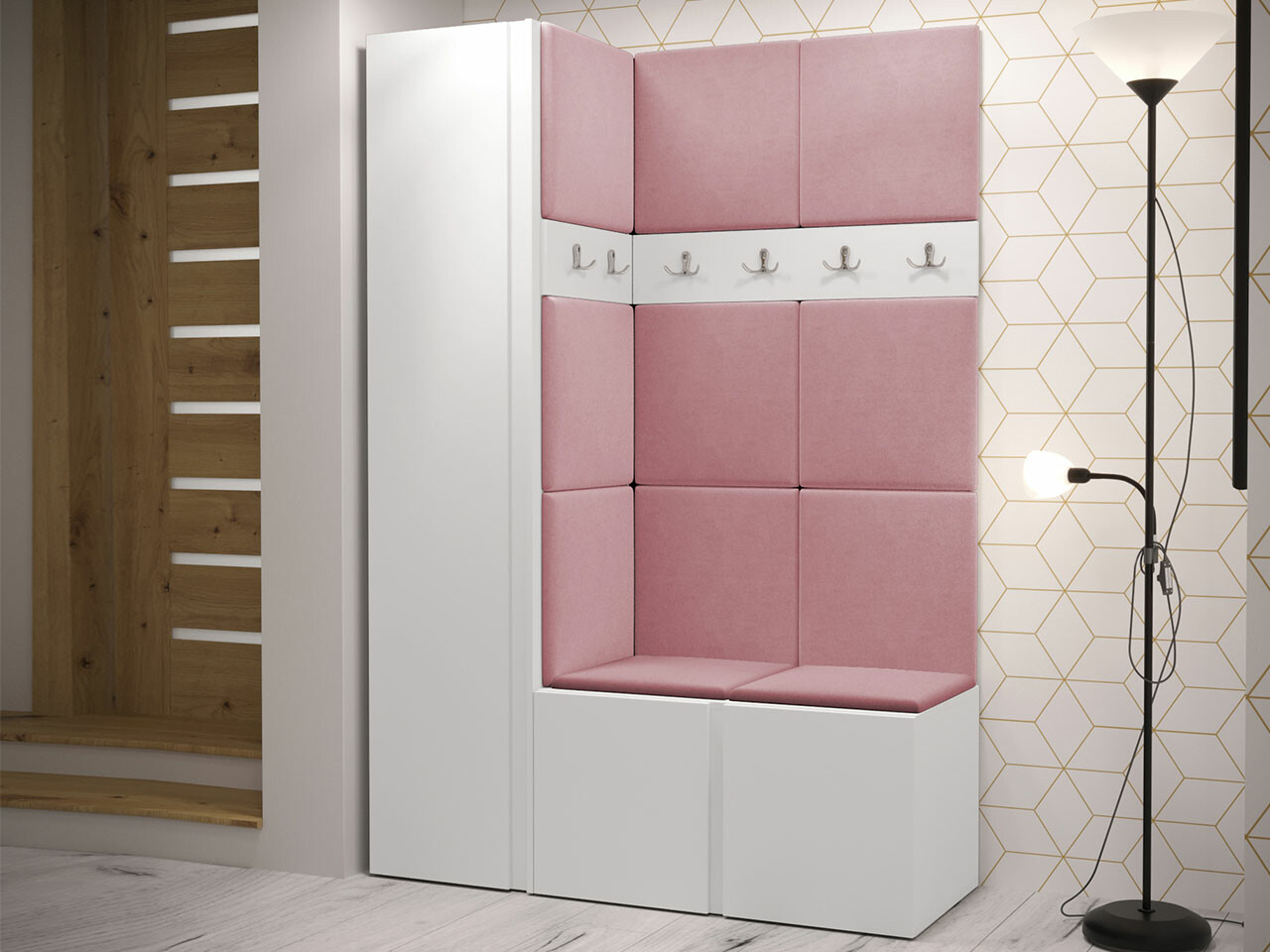 Priekšnama komplekts Hartford 471 (Balts)