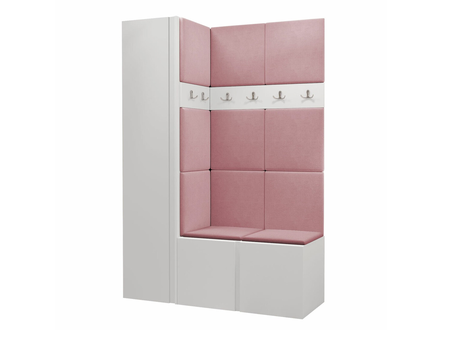 Priekšnama komplekts Pinis IX (Balts)