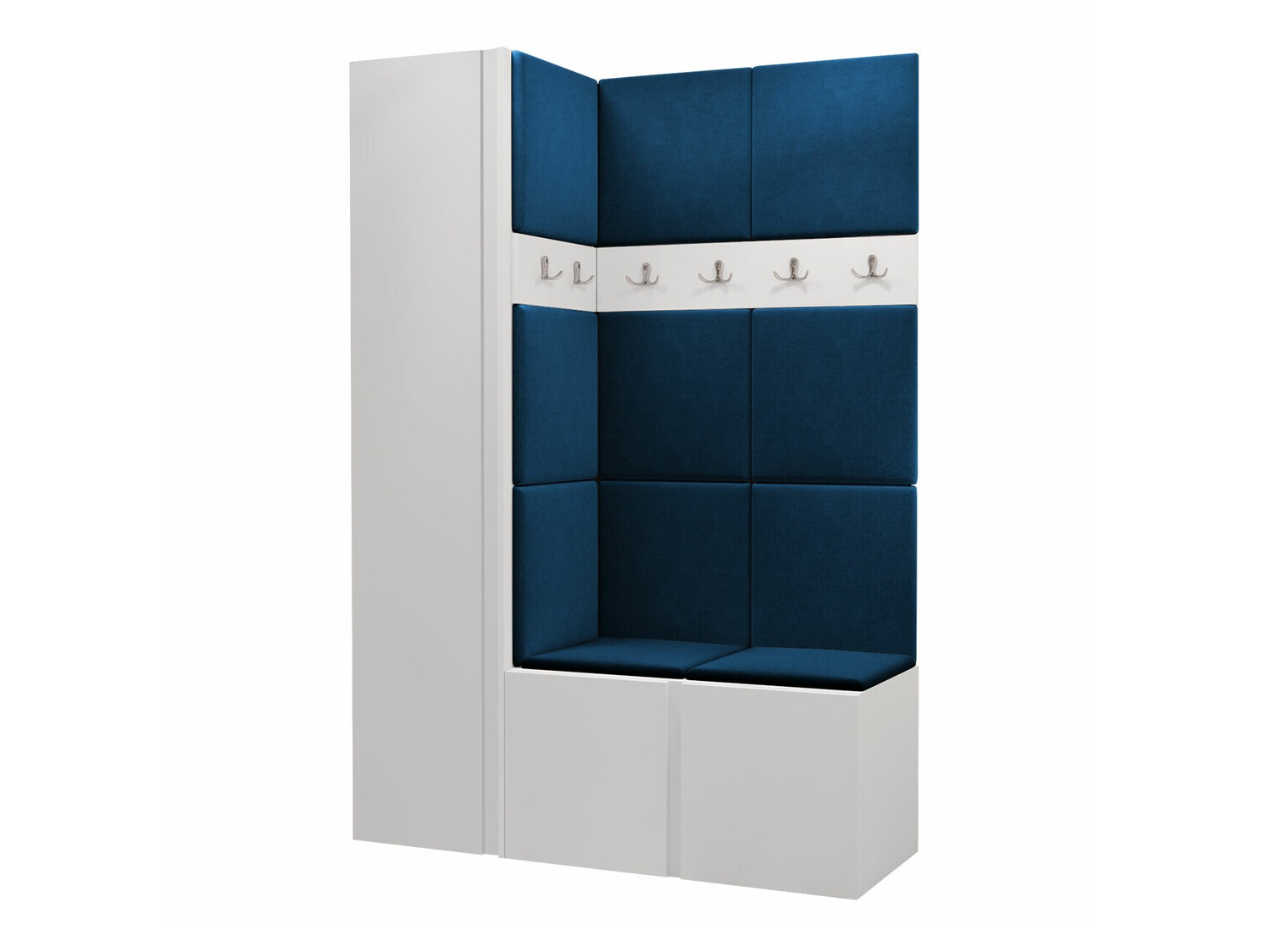 Priekšnama komplekts Pinis IX (Balts)