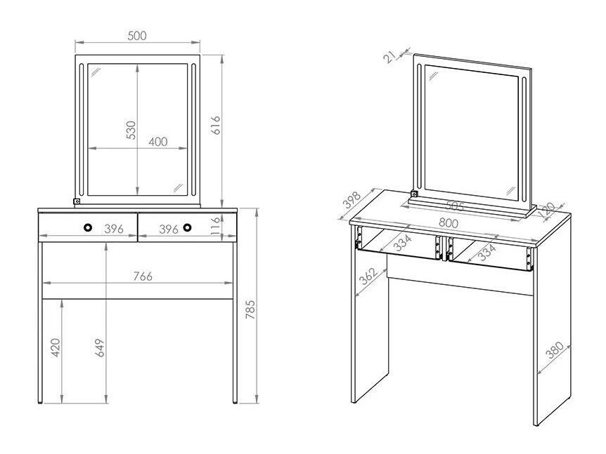 Grima galds Madison 162