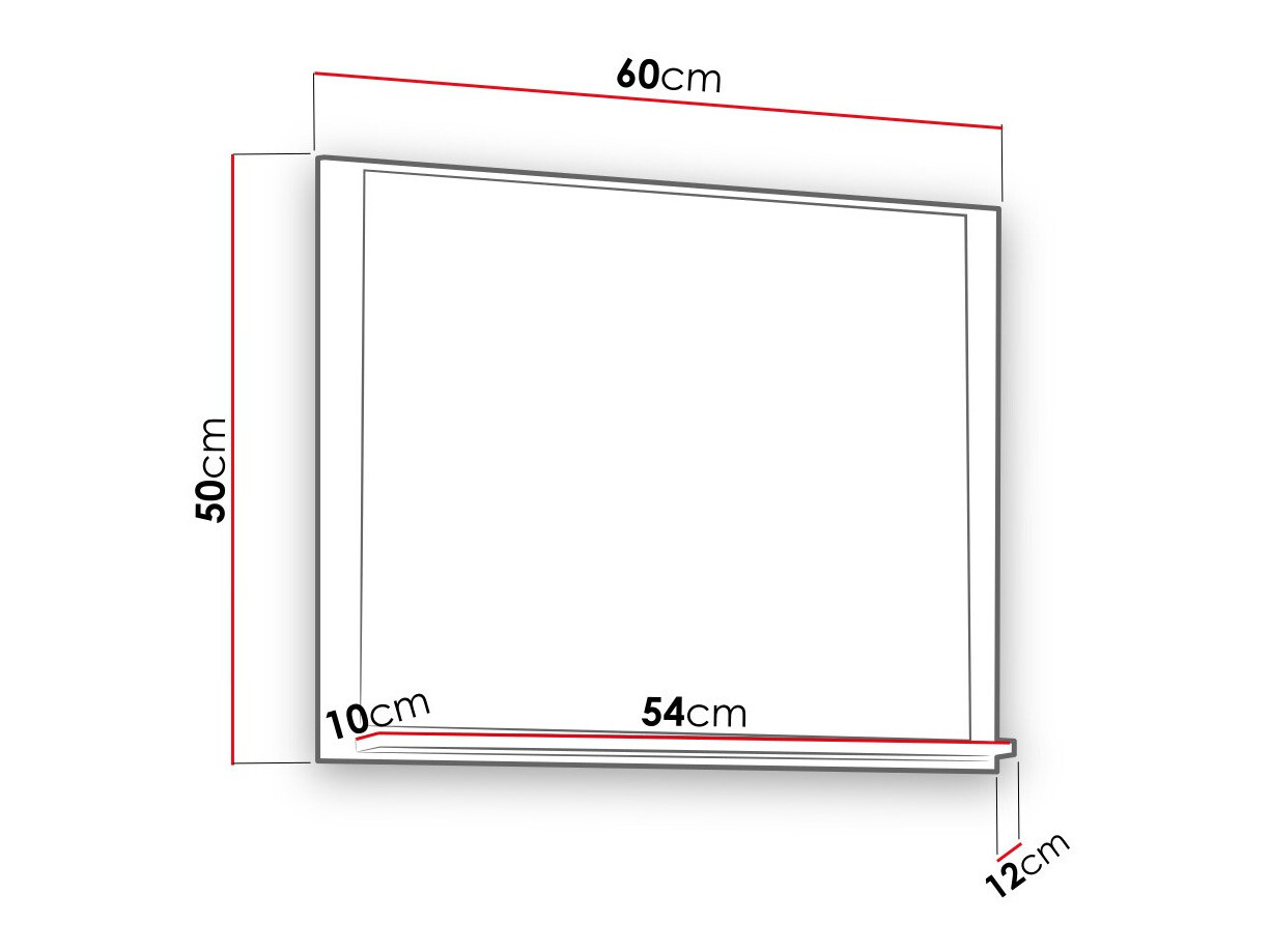 Зеркало в ванной Baltesi 119 (Белый)