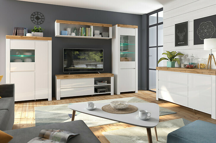 Kumode Sonsoru 100 (Balts + Glancēts balts + Votan ozols)