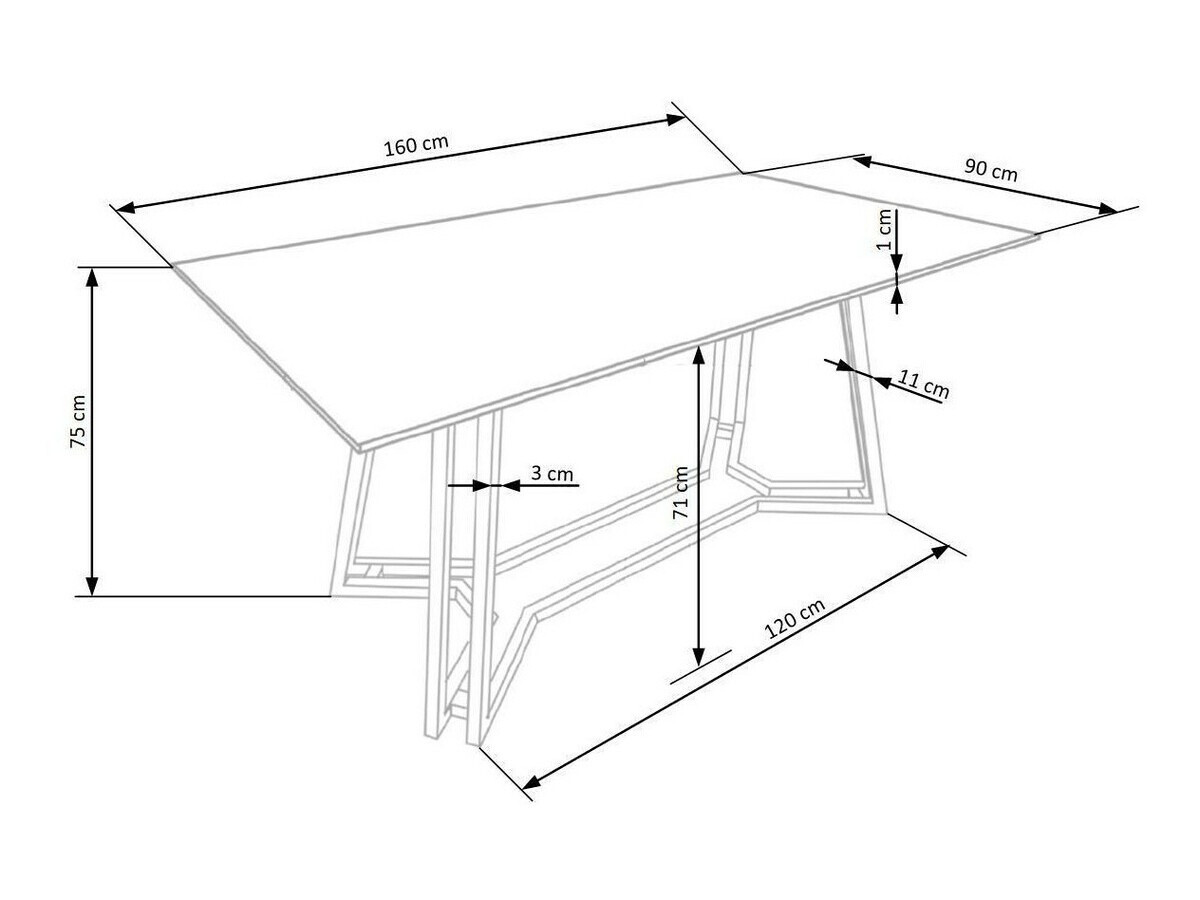 Обеденный гарнитур Houston 1140