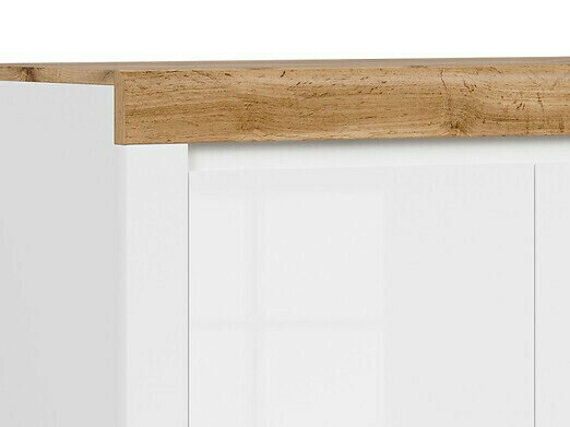 Skapis Sonsoru 101 (Balts + Glancēts balts + Votan ozols)